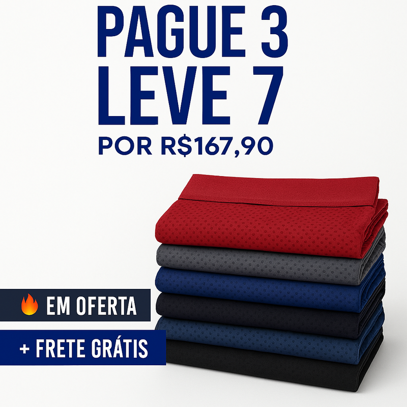 Pague 3 Leve 7 Cuecas + Frete Grátis